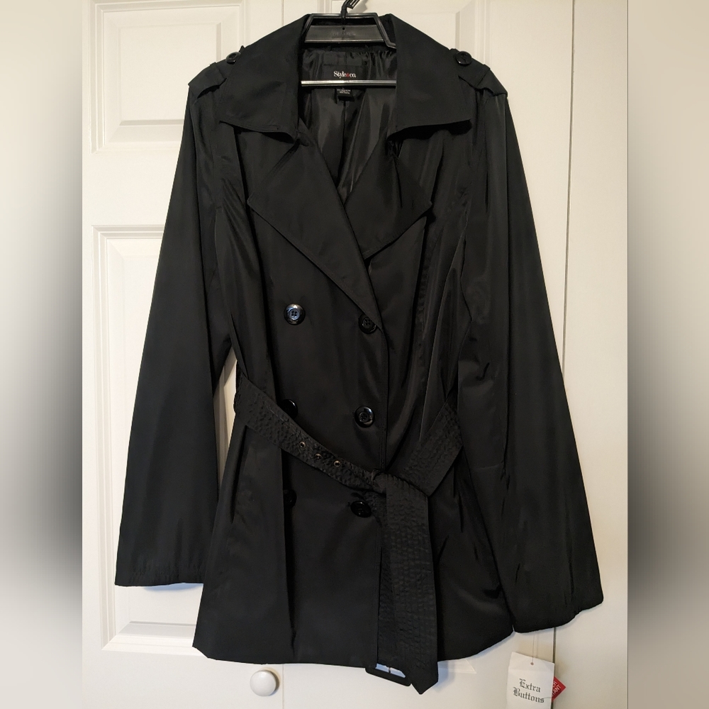 Trench-style Style & Co Jacket